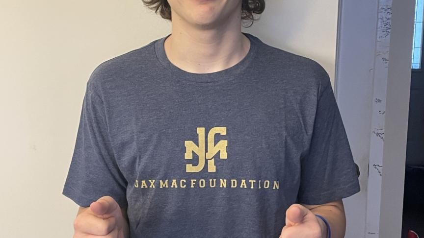 Jax Mac Foundation ambassador